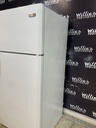 Frigidaire Used Refrigerator Top and Bottom 30x66 (White) 