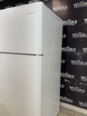 Frigidaire Used Refrigerator Top and Bottom 30x69 (White) 
