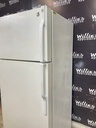 Ge Used Refrigerator Top and Bottom 28x67 1/2” (White) 