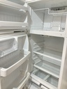 Ge Used Refrigerator Top and Bottom 28x67 1/2” (White) 