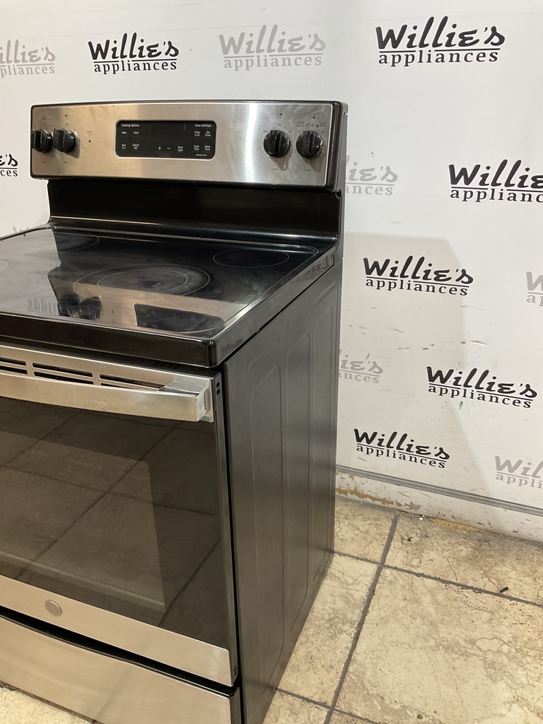 Ge Used Electric Stove 30inches {4 prong} 