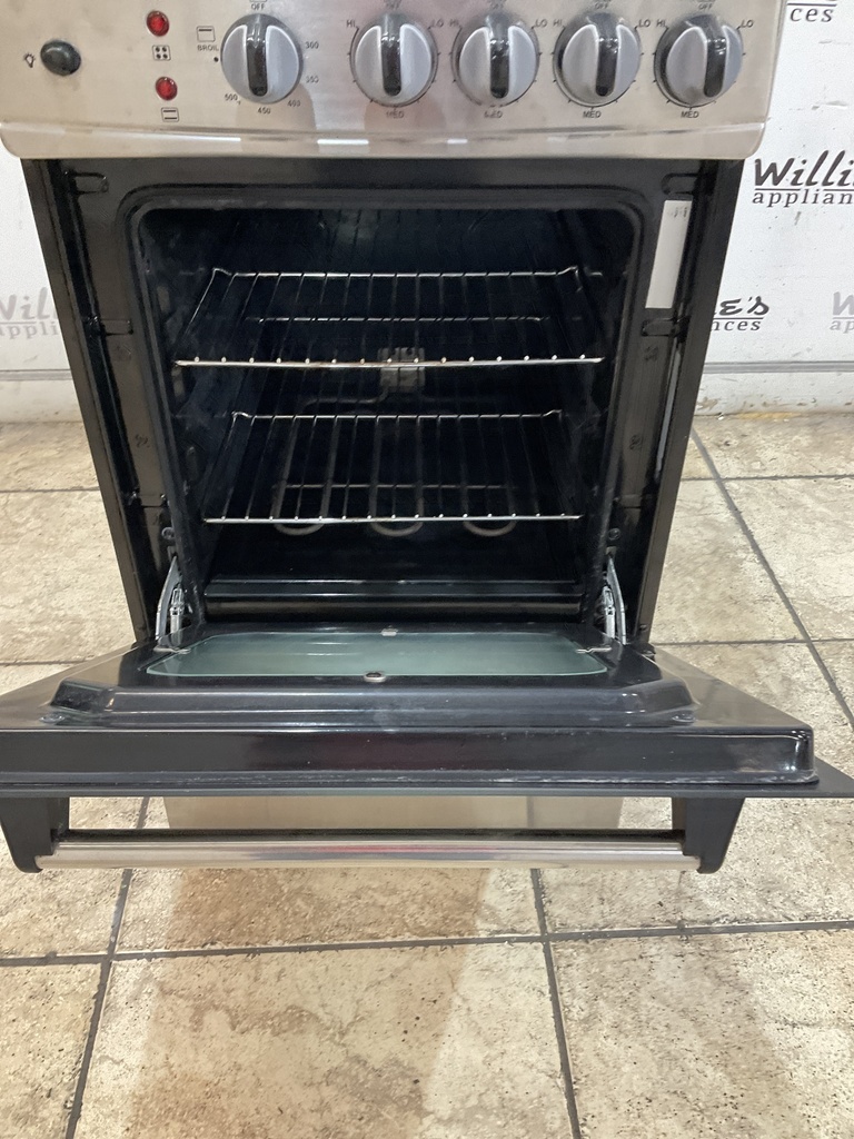 Avanti Used Electric Stove 20inches {3 prong} (Stainless Steel) 