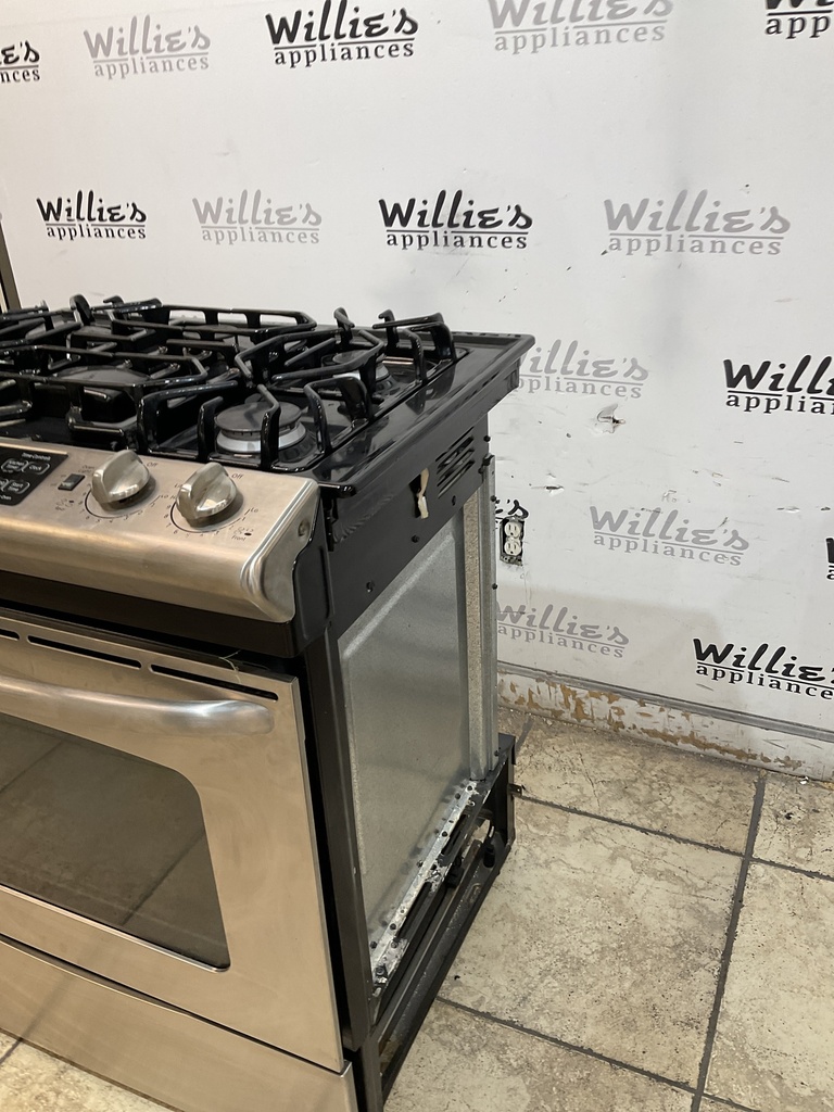 Ge Used Natural Gas Stove 30inches (Stainless Steel) 