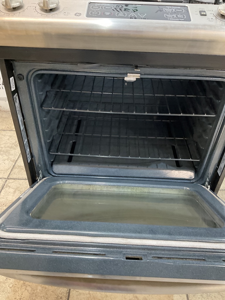 Ge Used Natural Gas Stove 30inches (Stainless Steel) 