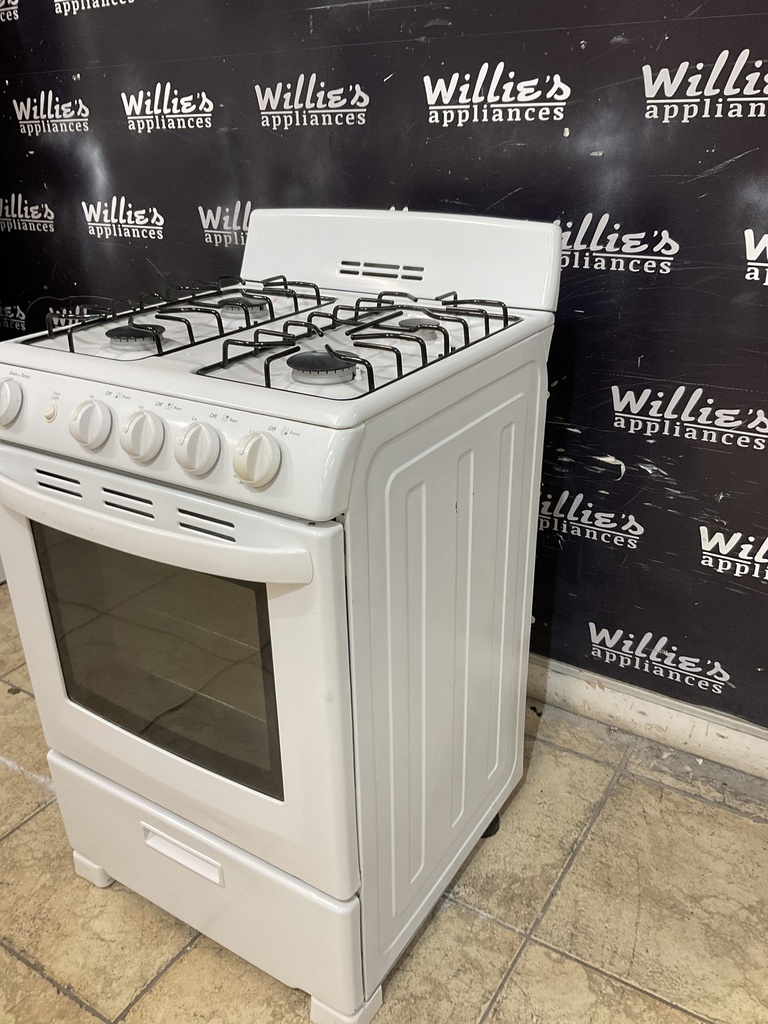 Hotpoint Used Natural Gas Stove 24inches (White)