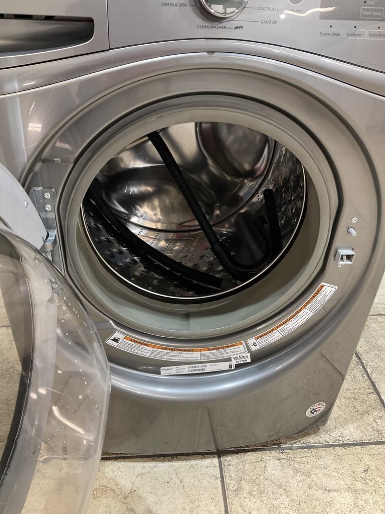 Whirlpool Used Washer Front-load 27inches (Grey) 