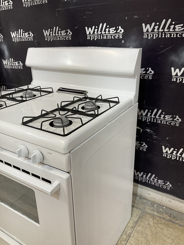 Frigidaire Used Natural Gas Stove 30inches (White) 