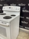 Ge Used Electric Stove 30inches {4 prong} (White) 