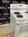 Ge Used Electric Stove 30inches {4 prong} (White) 
