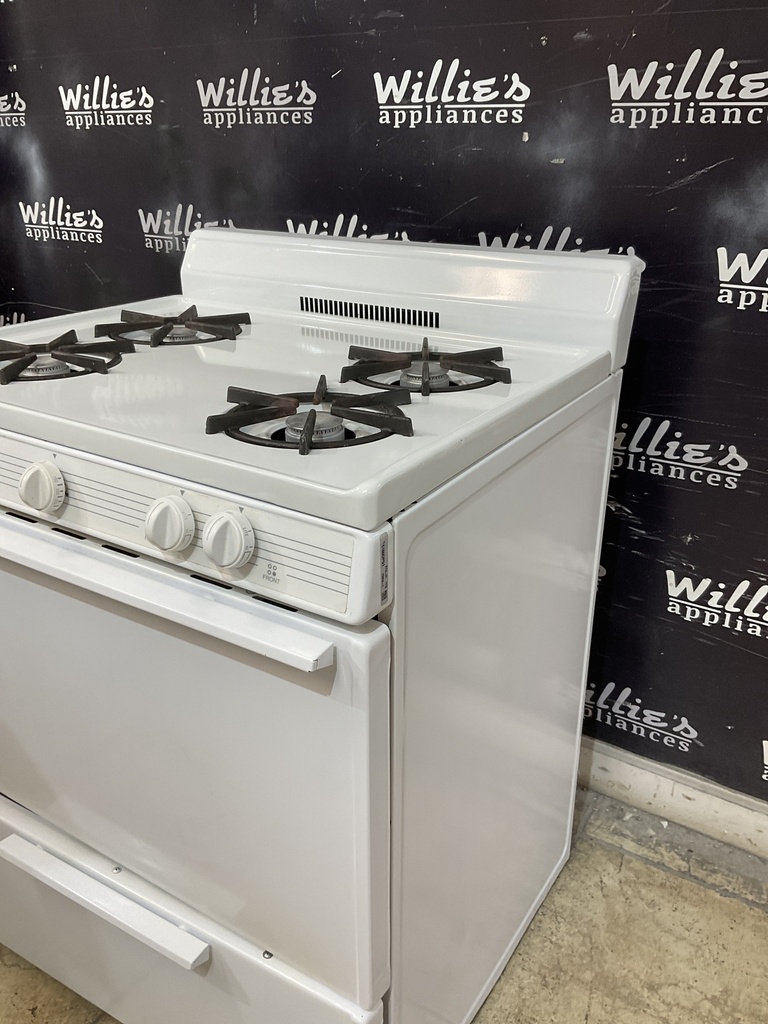 Premier Used Natural Gas Stove 30inches (White) 