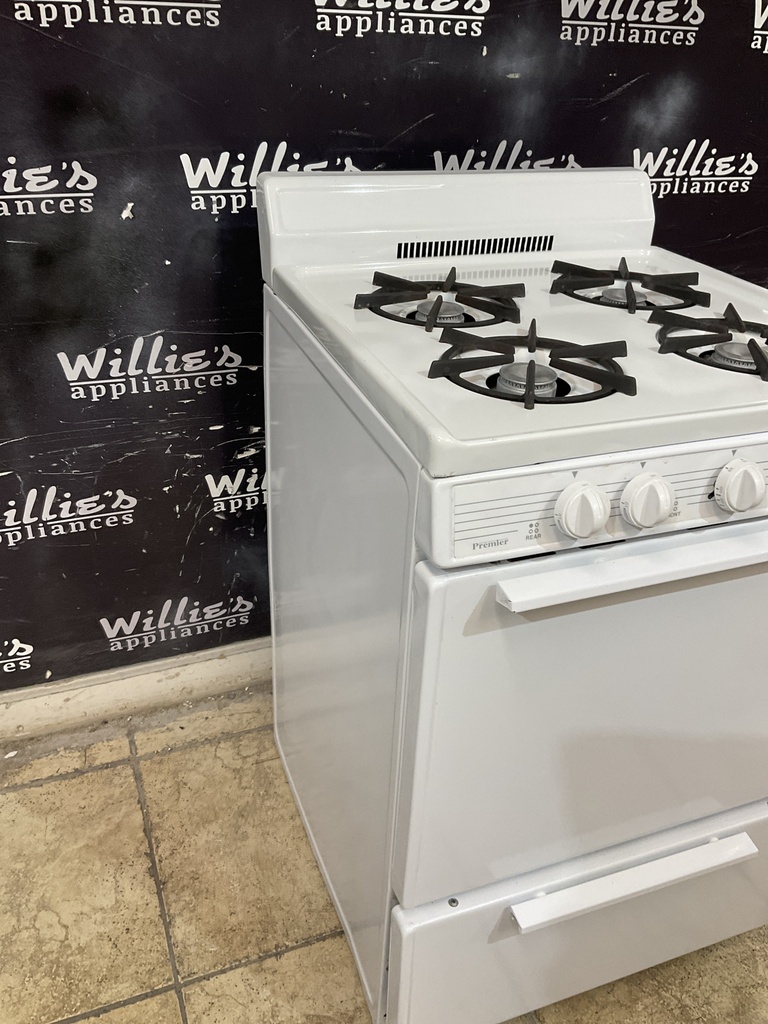 Premier Used Natural Gas Stove 24inches (White) 