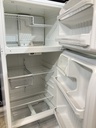 Ge Used Refrigerator Top and Bottom 28x67 1/2” (White) 