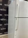 Ge Used Refrigerator Top and Bottom 28x67 1/2” (White) 