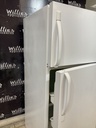 Frigidaire Used Refrigerator Top and Bottom 28x64 1/2” (White) 