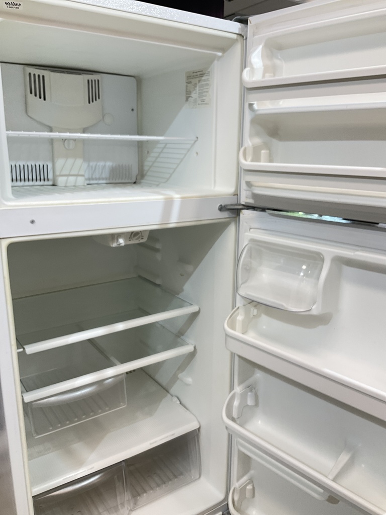 Frigidaire Used Refrigerator Top and Bottom 28x64 1/2” (White) 