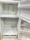 Hotpoint Used Refrigerator Top and Bottom 28x61 1/2” (White) 