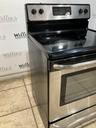 Frigidaire Used Electric Stove 220volts (40/50 AMP) 30inches {no cord} (Stainless steel) 