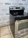 Ge Used Electric Stove 220volts (40/50 AMP) 30inches {no cord} (Stainless steel) 