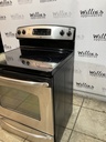 Ge Used Electric Stove 220volts (40/50 AMP) 30inches {no cord} (Stainless steel) 