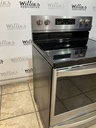 Whirlpool Used Electric Stove 220volts (40/50 AMP) 30inches {4 prong} (Stainless steel) 