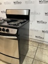 Ge Used Electric Stove 220volts (40/50 AMP) 24inches {no cord} (Stainless steel) 
