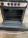 Ge Used Electric Stove 220volts (40/50 AMP) 24inches {no cord} (Stainless steel) 