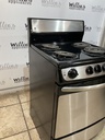 Ge Used Electric Stove 220volts (40/50 AMP) 24inches {no cord} (Stainless steel) 