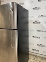 Frigidaire Used Refrigerator Top and Bottom 30x66 (stainless steel) 