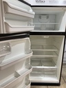 Frigidaire Used Refrigerator Top and Bottom 30x66 (stainless steel) 