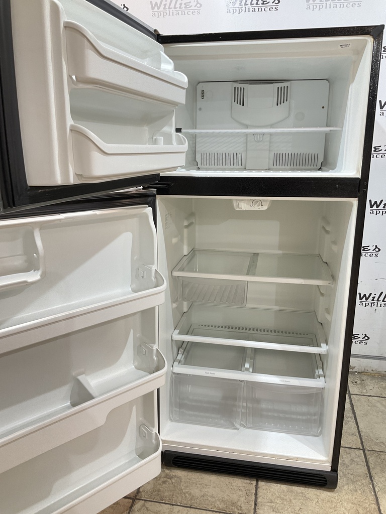 Frigidaire Used Refrigerator Top and Bottom 30x66 (Stainless Steel) 