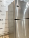 Frigidaire Used Refrigerator Top and Bottom 30x69 (Stainless Steel) 