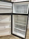 Frigidaire Used Refrigerator Top and Bottom 30x66 (Black) 