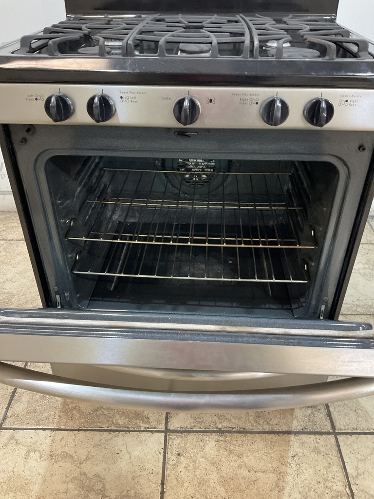Frigidaire Used Natural Gas Stove 30inches (Stainless Steel) 