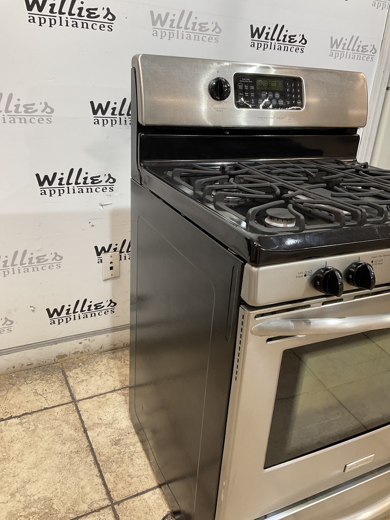 Frigidaire Used Natural Gas Stove 30inches (Stainless Steel) 