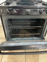 Hotpoint Used Natural Gas Stove 30inches (Black) 