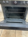 Hotpoint Used Natural Gas Stove 30inches (Bisque/black) 