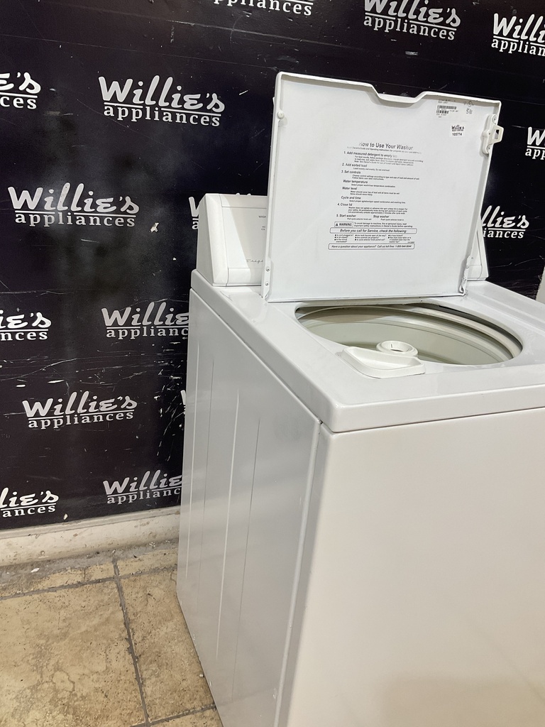 Frigidaire Used Washer Top-load 27inches (White) 