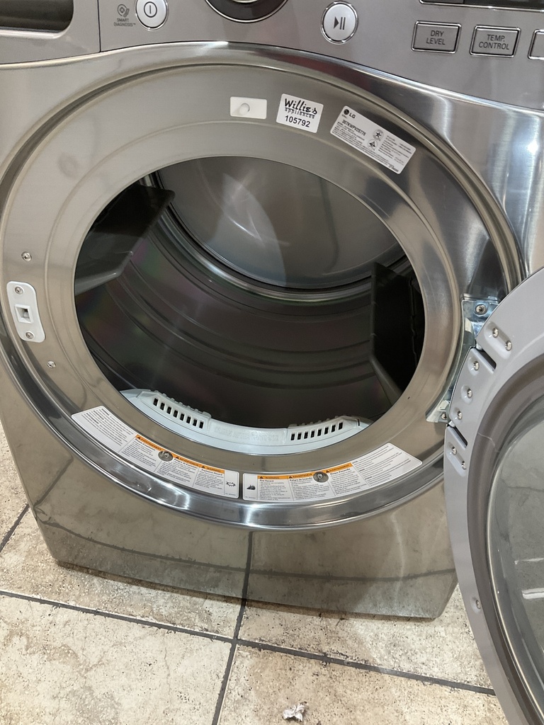 Lg Used Natural Gas Dryer 27inches (Grey) 