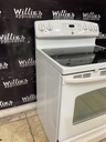 Ge Used Electric Stove 30inches {no cord} (White) 