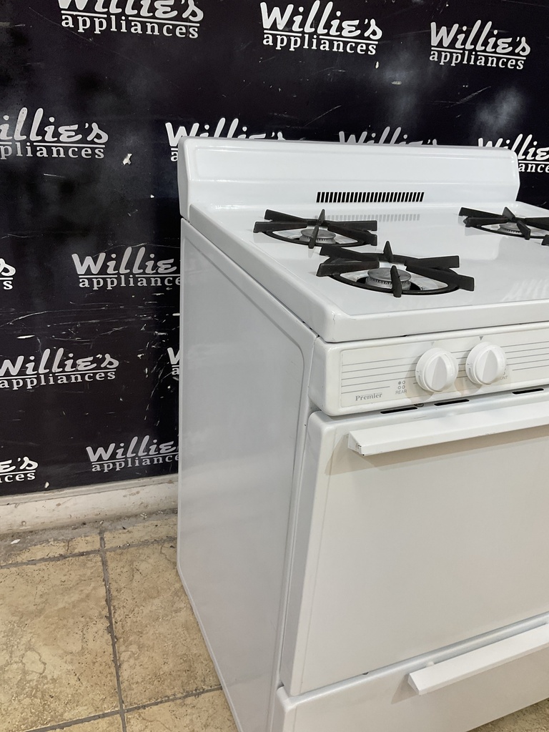 Premier Used Natural Gas Stove 30inches (White) 