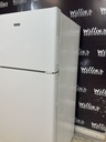 Hotpoint Used Refrigerator Top and Bottom 28x61 1/2” (White) 