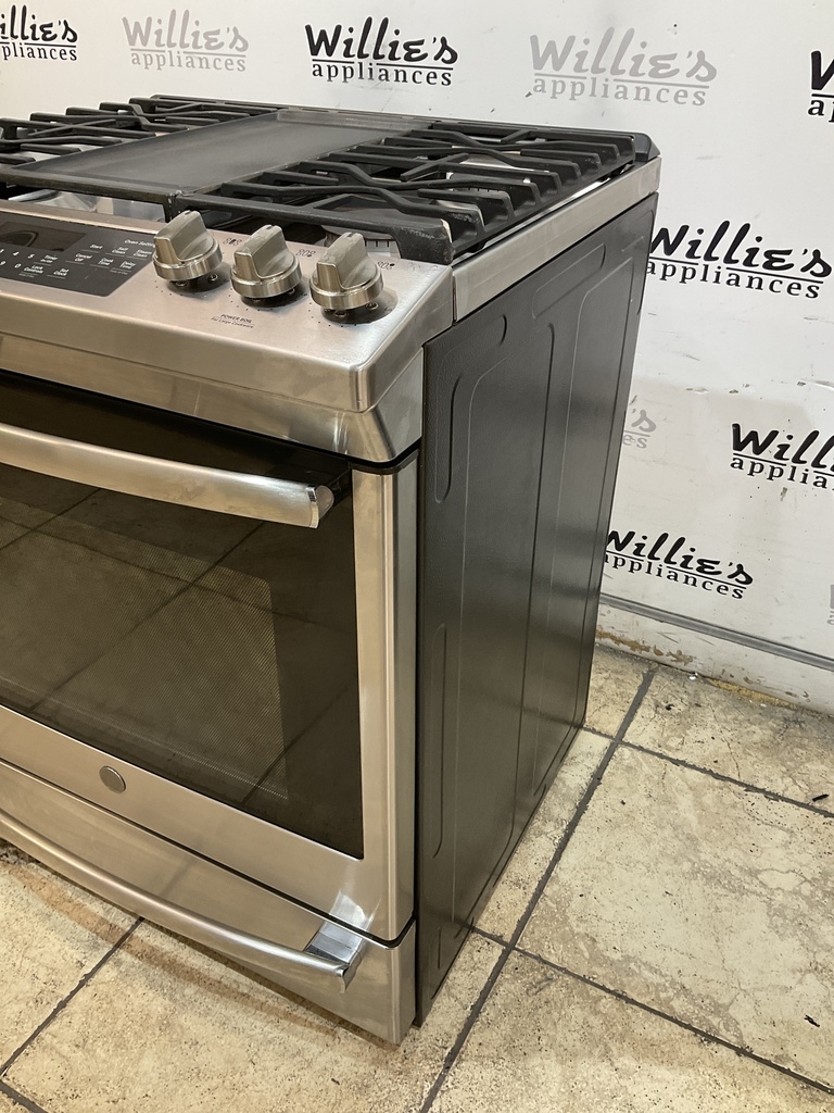 Ge Used Natural Gas Stove 30inches (stainless steel) 
