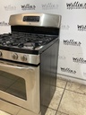 Ge Used Natural Gas Stove 30inches (Stainless Steel) 