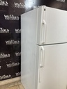 Hotpoint Used Refrigerator Top and Bottom 28x61 1/2” (White) 