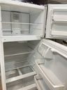Ge Used Refrigerator Top and Bottom 28x61 1/2” (White) 