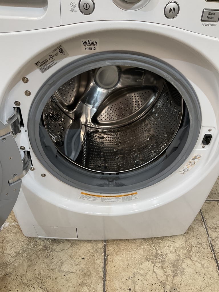 Lg Used Washer Front-load 27inches (White) 