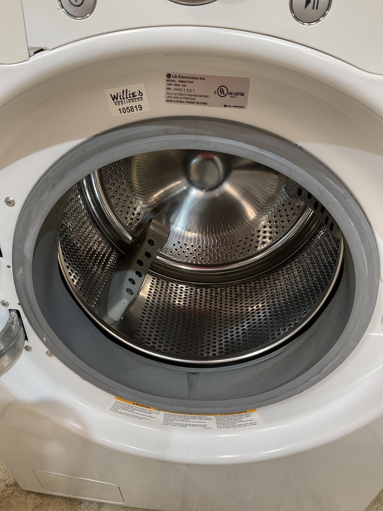 Lg Used Washer Front-load 27inches (white) 