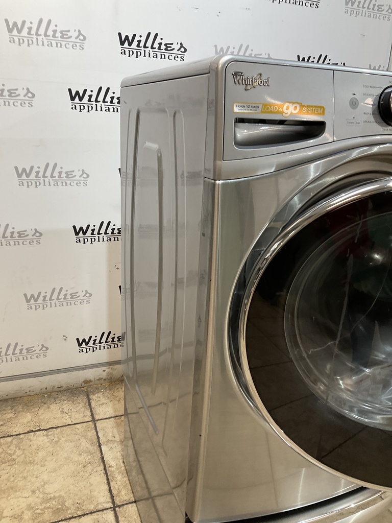 Whirlpool Used Washer Front-load 27inches (Grey)
