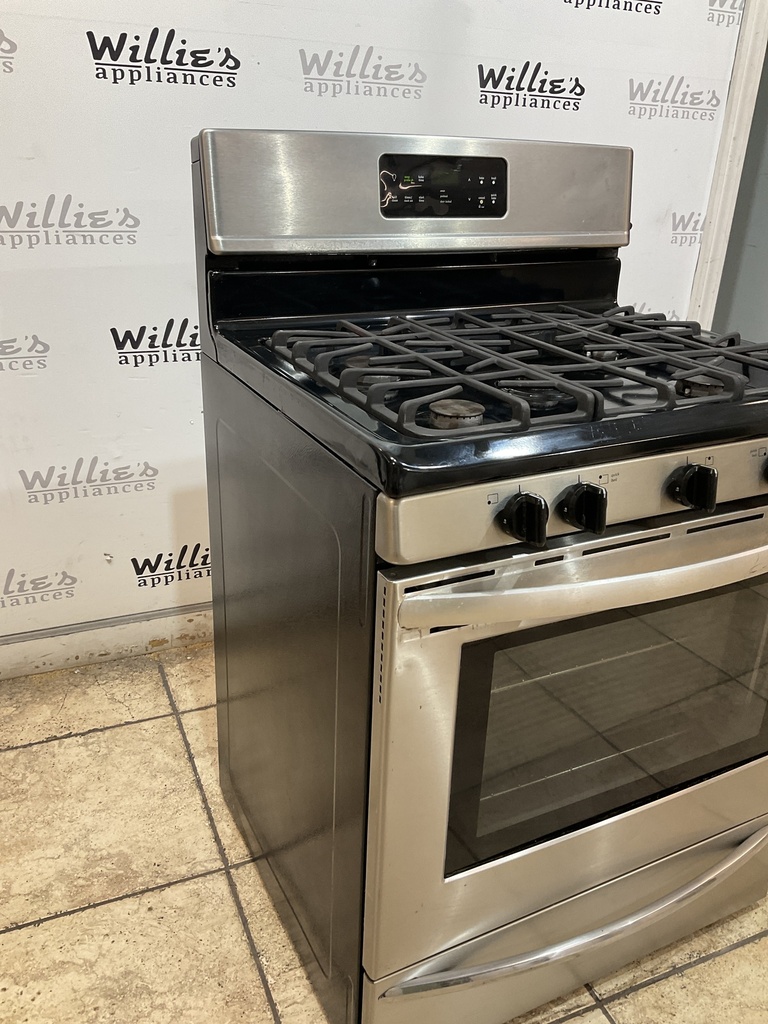 Frigidaire Used Natural Gas Stove 30inches (Stainless Steel) 