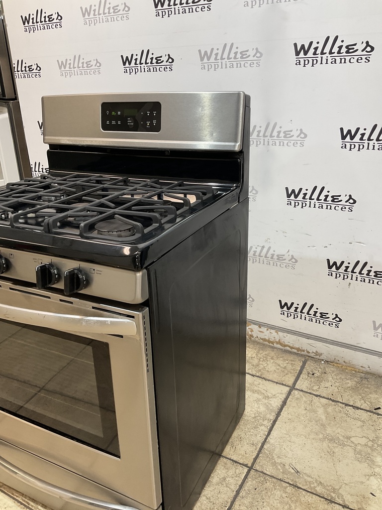 Frigidaire Used Natural Gas Stove 30inches (Stainless Steel) 